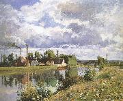 Camille Pissarro, Shore plant